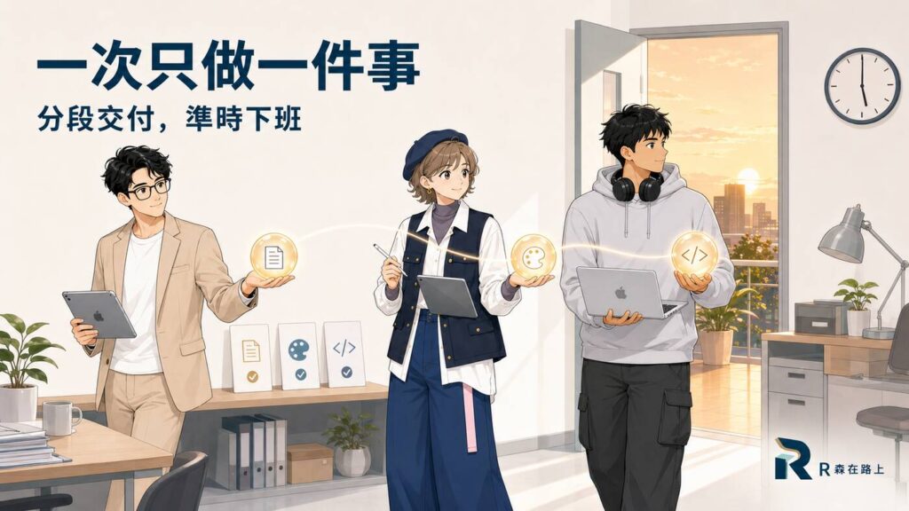 專注力管理，一次只做一件事